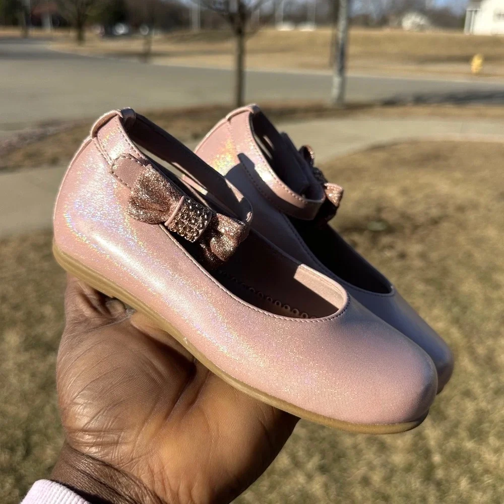 Rachel Zoe Talula Toddler Girl Mary‎ Jane Shoes Size 11 Blush Pink